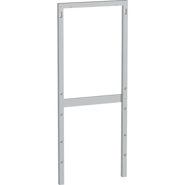 Geberit Distanzrahmen 131011001 Wasseranschluss Hinten Mittig, Aluminium Poliert - Image 4