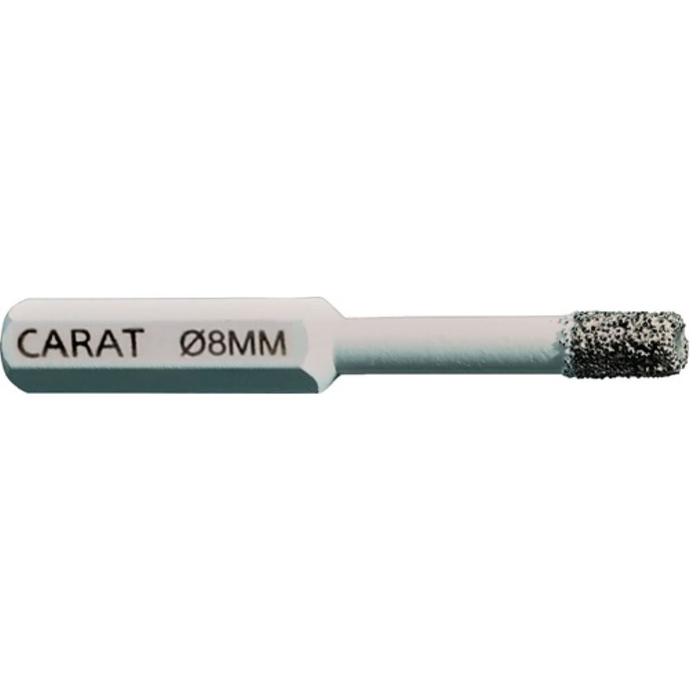 Punta Per Piastrelle D.8mm 35mm Porta Esagonale Carat