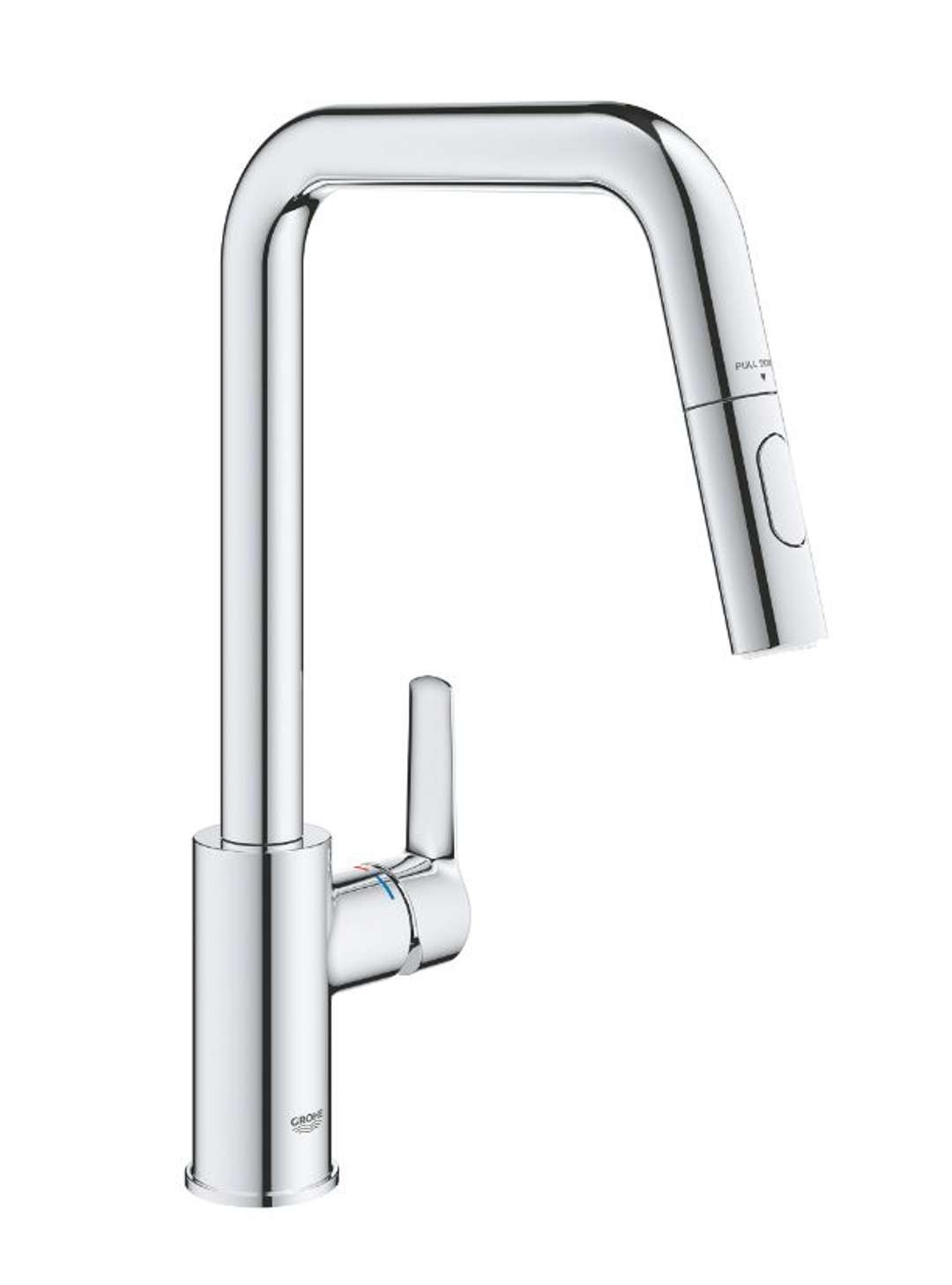 Quickfix Start Miscelatore Da Lavello Con Doccetta Estraibile, Crom...