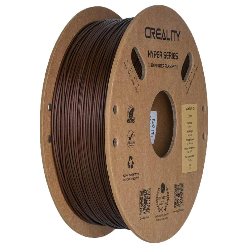 Creality De Unisex Ziegelrot Hyper Pla Carbonfaser 1,75Mm Filament 1Kg - Bild 3