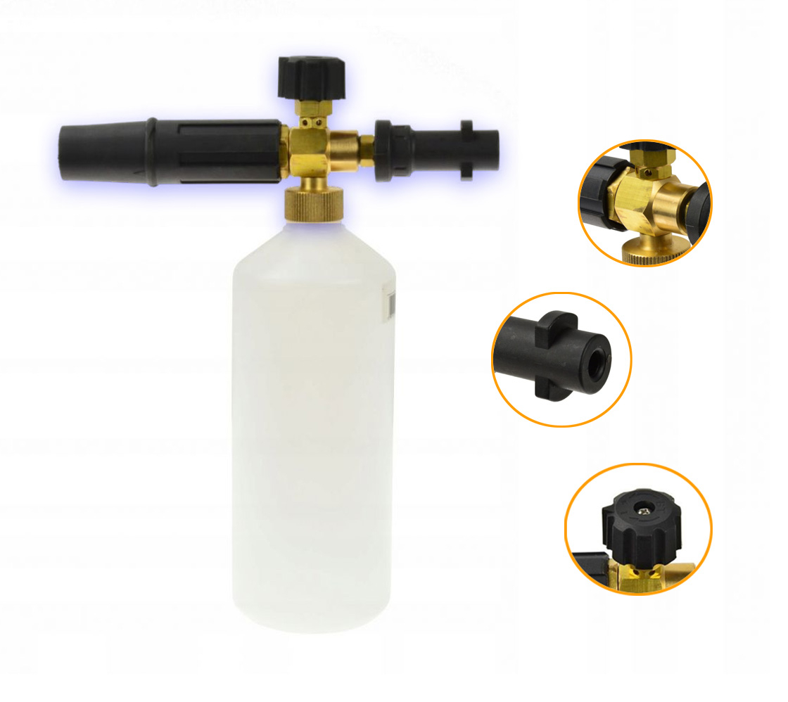 Import Hochdruckreiniger Geko K2-k7 Messinggehäuse 1l Tank