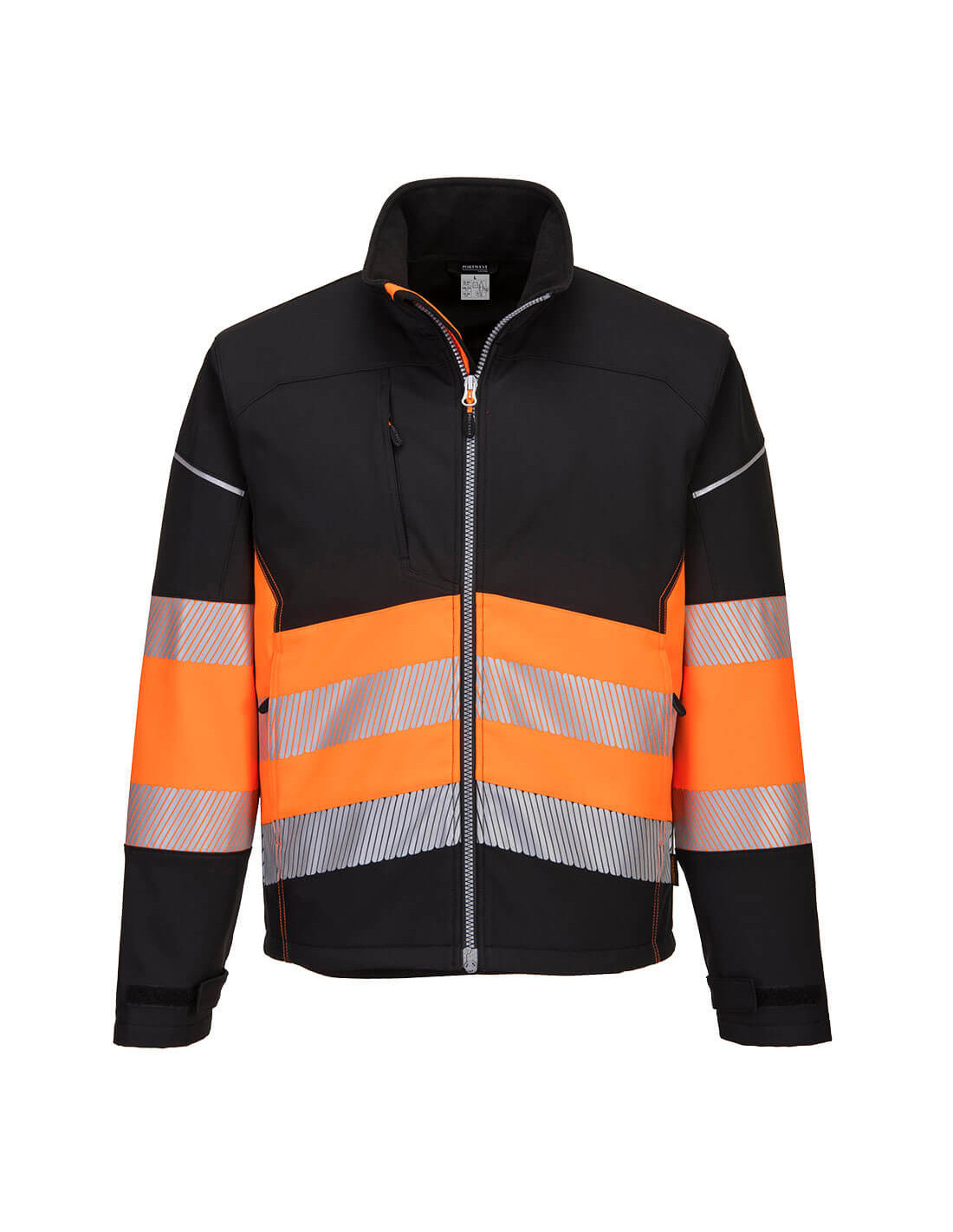 Portwest Orange Hi-Vis Softshelljacke Pw375bko Größe Xl - Kur 375O Xl