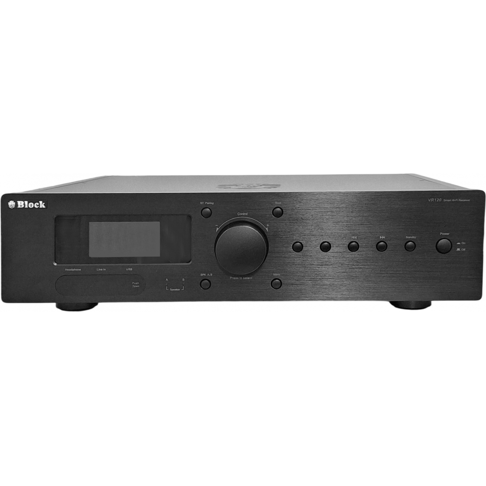 Block Schwarz Vr-120 Netzwerk-Receiver