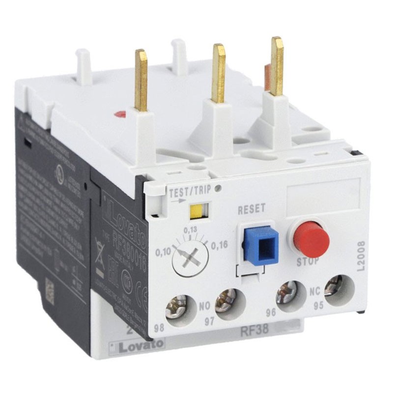 Lovato Thermisches Überlastrelais Bf09-38 1,6 Bis 2,5A Rf380250