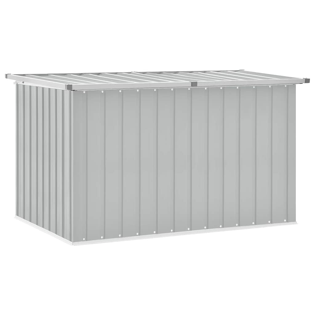 Garden Storage Box Grey 149x99x93 Cm Vidaxl