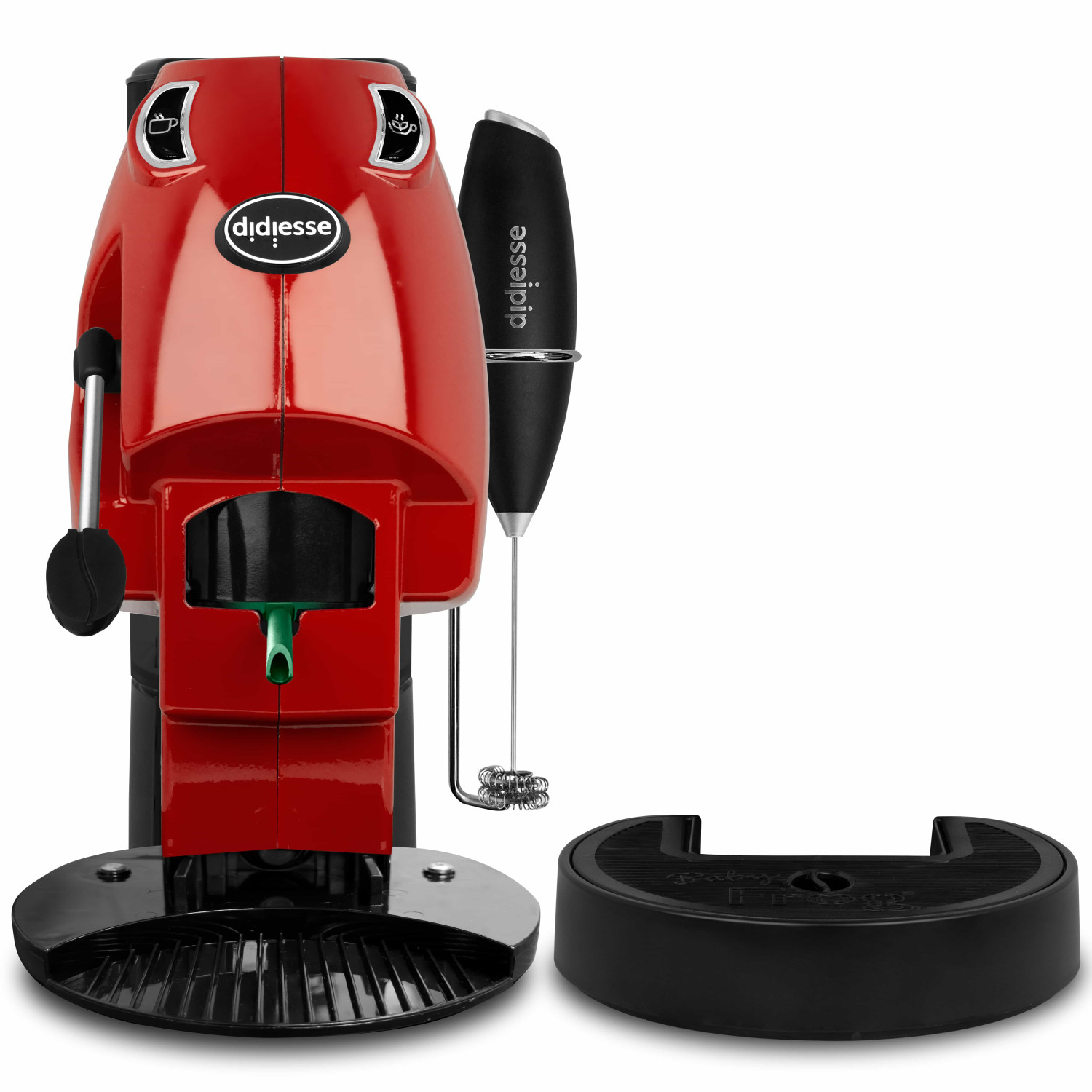 Borbone Rot Didiesse New Baby Frog Halbautomatisch Pod-Kaffeemaschine 1,3 L