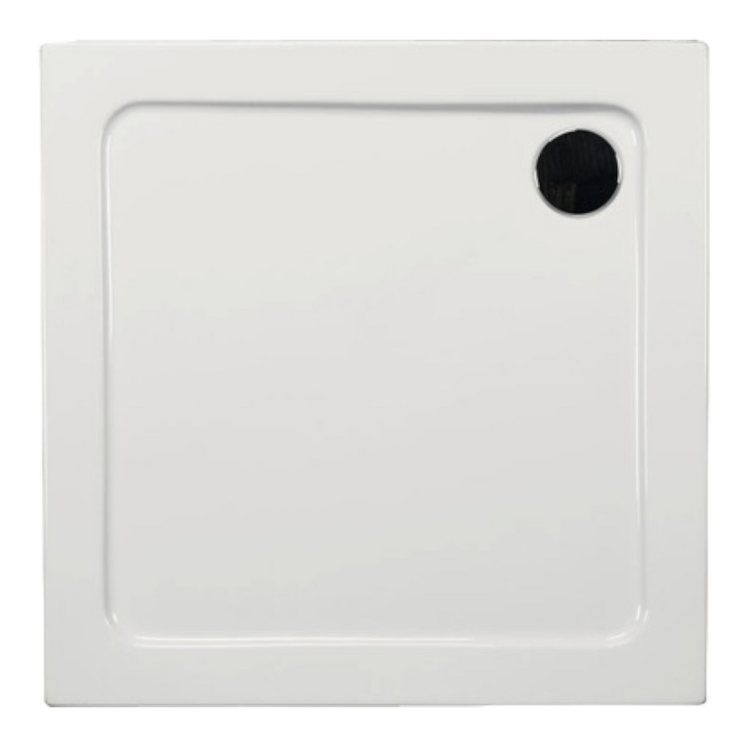 Sanotechnik Weiß Eckduschwanne "Venus", B:90cm H:5,5Cm T:90cm, Duschwannen, Lxbxh: 90X90x5,5Cm - Image 4