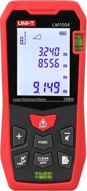 100m Laser Entfernungsmesser LM-100A UNI-T - Bild 4