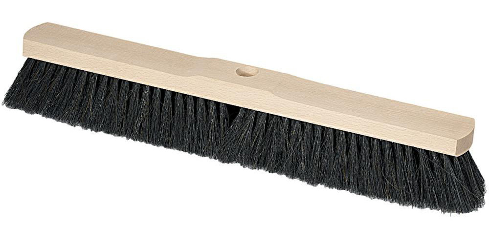 Nölle Schwarz Saalbesen Rosshaar 40 Cm
