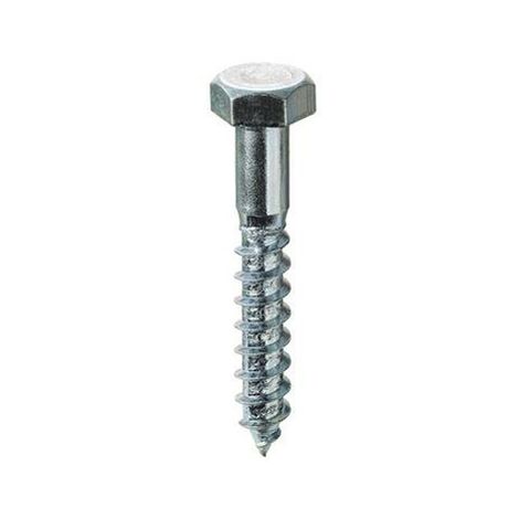 Vite Tirafondi Per Legno Classe 4.8 Din 571 Uni 704 Ø Mm.8x50