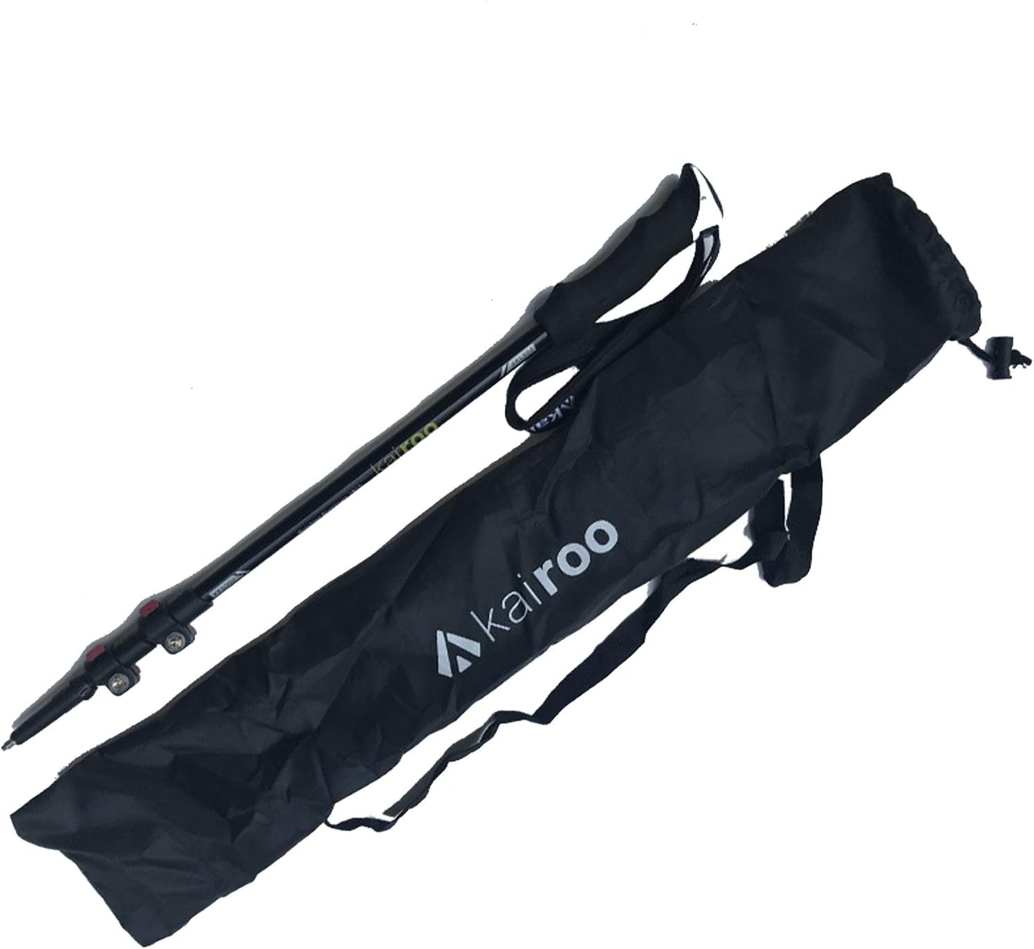 Sac de transport pour bâtons de randonnée, 70 cm, résistant à l'eau, noir