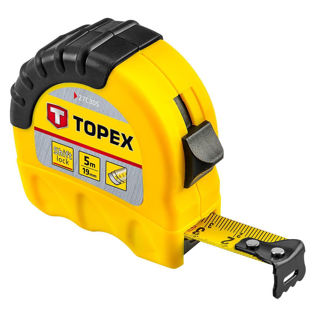 Topex Stahlmaßband 5 M X 19 Mm