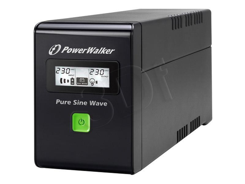 Powerwalker VI 600 SW FR Unterbrechungsfreie Stromversorgung (UPS) 600 VA 2 AC-Ausgänge Line-Interaktiv (600 VA, 360 W, Line-Interaktiv USV), USV - Bild 4
