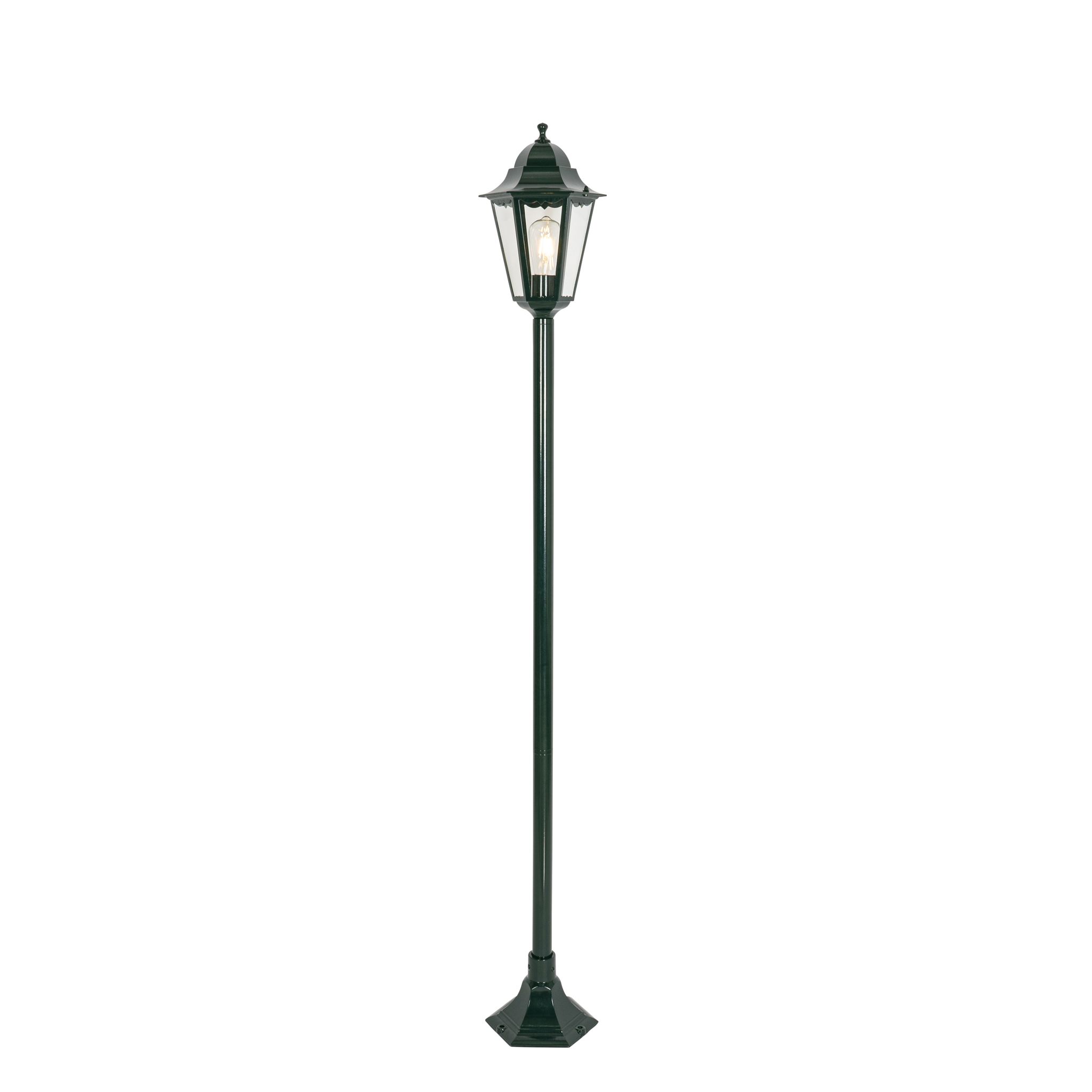 New Orleans - Lampe Sur Pied Extérieur - 1 Lumière - Ø 23 Cm - Vert