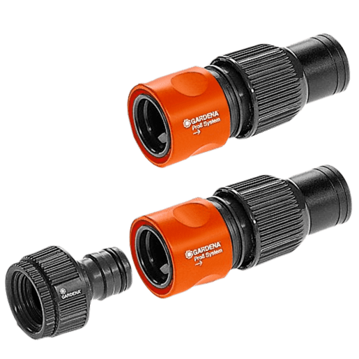 Gardena Orange/Schwarz Schlauchanschluss + Schlauchverbinder, Anschlusssatz Zu Sps 1505 (Schlauchanschluss, 19 Mm) - Image 5