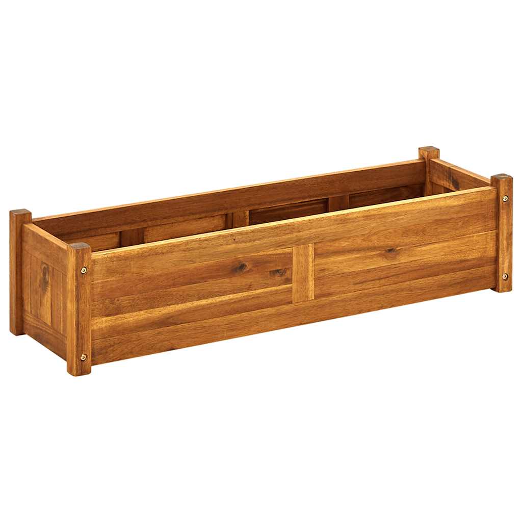 Vidaxl - Lit Surélevé De Jardin Bois D'Acacia 100x30x25 Cm