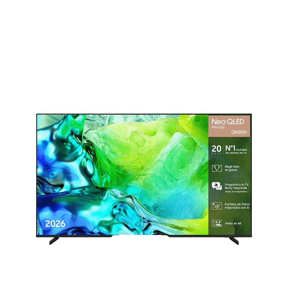 Samsung Dunkel Tv Qled Tq55qn80hauxxc 55" 4K Ultrahd 120Hz Smart Tv Tizen Hdr10+ Dolby Atmos - Bild 2