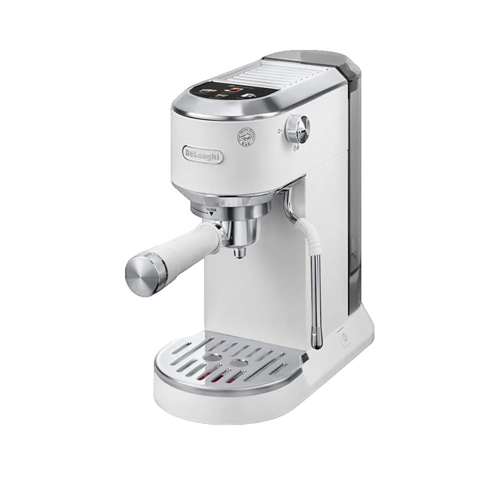 Delonghi Weiss Siebträgermaschine Dedica Duo Ec890.wi 1,1L 15 Bar Weiß Mit Milchaufschäumer - Bild 7