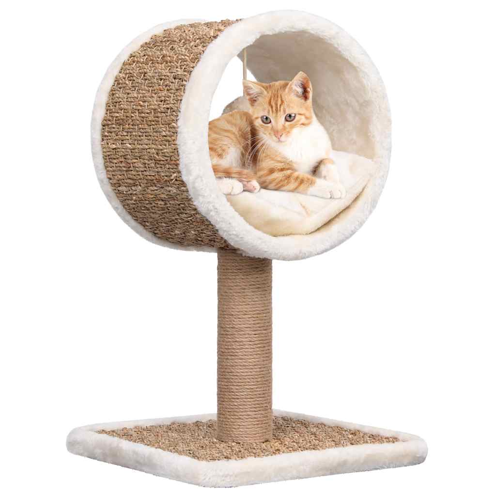 Vidaxl Beige Solarbetriebenes Ultraschall-Katzenabwehrgerät, Katzenabwehrgerät Für Den Außenbereich, Einstellbare Empfindlichkeit Und Frequenz, Ultraschall-Katzenabwehrgerät