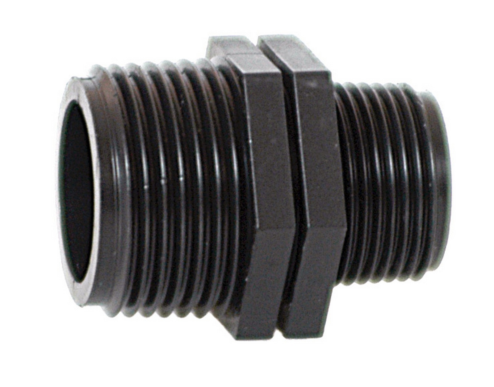 Raccordo Riduzione Nipplo In Nylon Per Tudi Da Giardino Diametro Da 3/4 X 1/2
