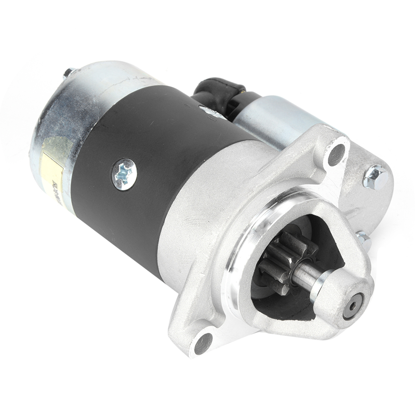 Démarreur 12 V 0,9 kW pour moteur diesel refroidi par air 178F, 186F, 188F, 8 dents, fer
