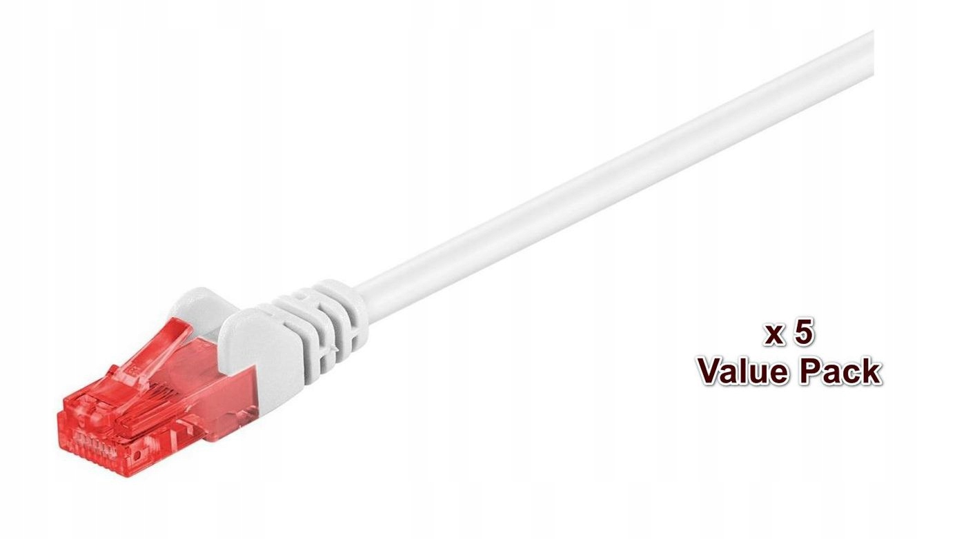 Weiß Microconnect U/Utp Cat6 15M 5Er-Pack - Bild 4