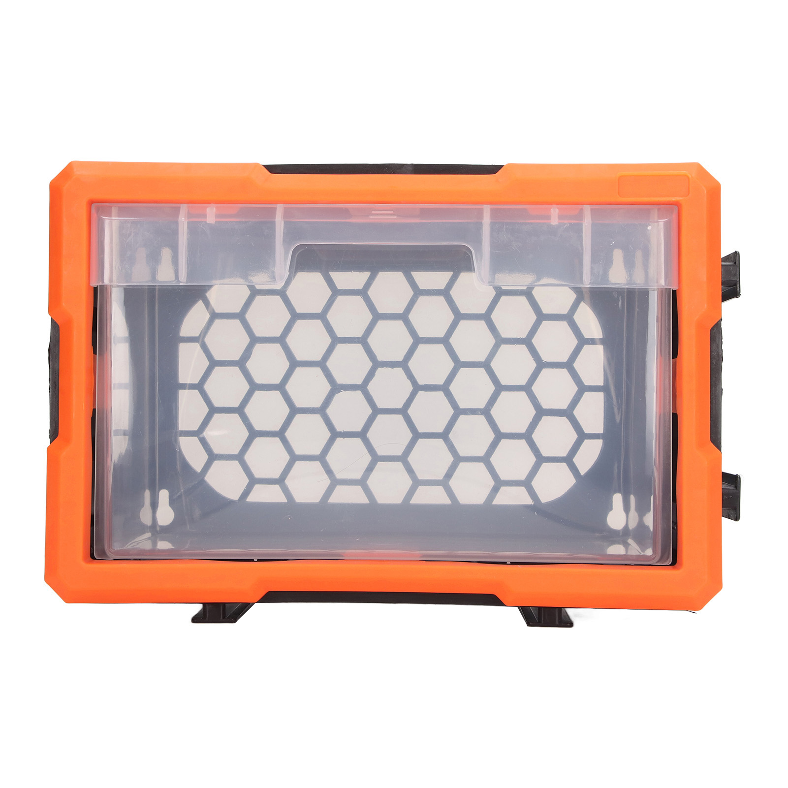 Boîte à compartiments pour composants électroniques et petites pièces, PVC, 295 x 195 x 165 mm, 1 grand tiroir