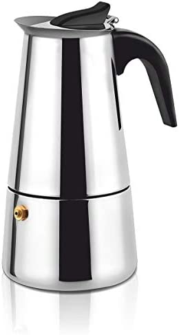 Haeger Schwarz Cp-06S.001a Manuelle Kaffeemaschine Italienische Kaffeemaschine Metall