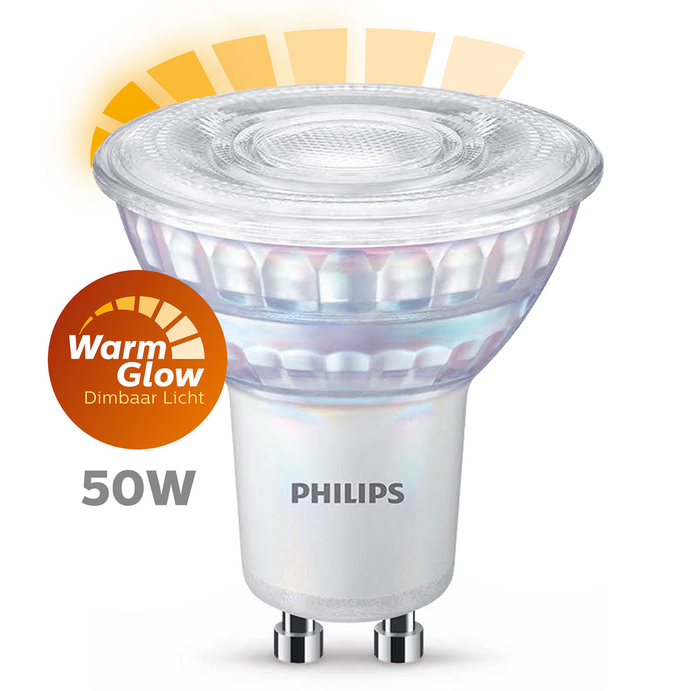 Philips Led 77423300 Led Eek F (A - G) Gu10 Reflektor 3.8 W = 50 W Warmweiß (Ø X L) 5 Cm X 5.4 Cm Di