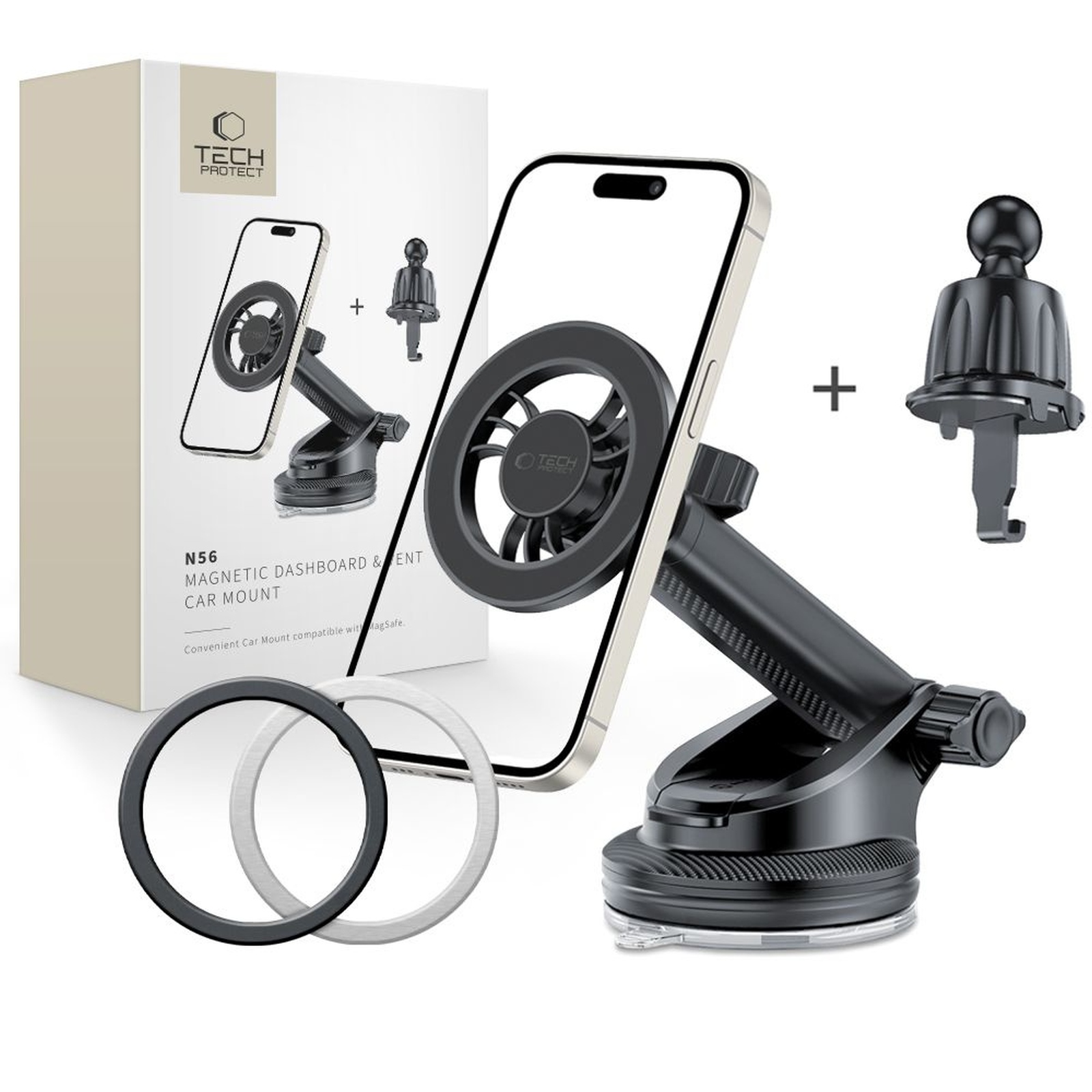 Oem Schwarz Magsafe Magnetische Auto-Smartphone-Halterung –