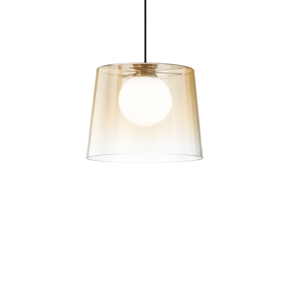 Ideal Lux Lampada A Sospensione Fade Sp1 Ambra