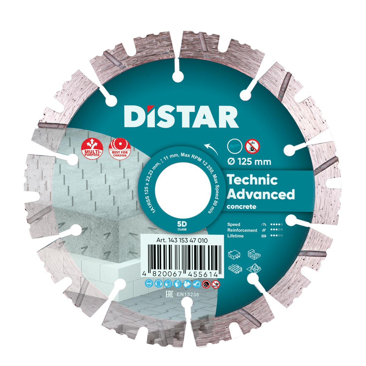Coco Distar 1A1rss Diamantscheibe 125 X 22,23 Mm 14315347010