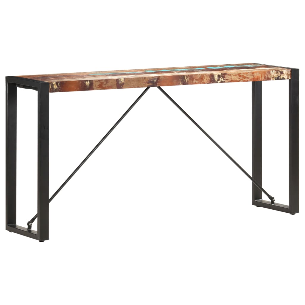 Console Table 150x35x76 Cm Solid Reclaimed Wood Vidaxl