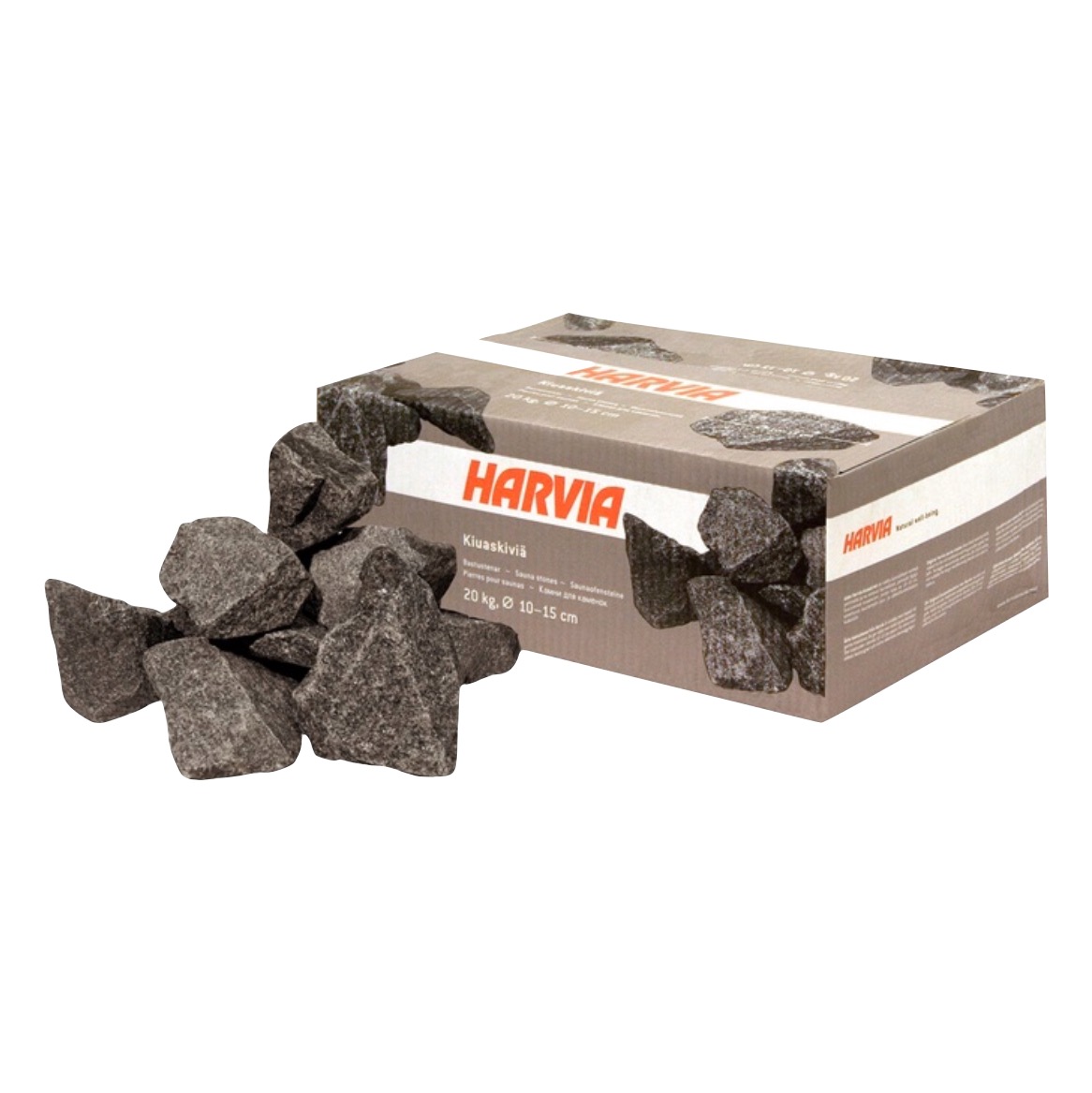 Sac De Pierres Harvia 20 Kg - Diamètre 5 À 10 Cm - Sn-ac-rock