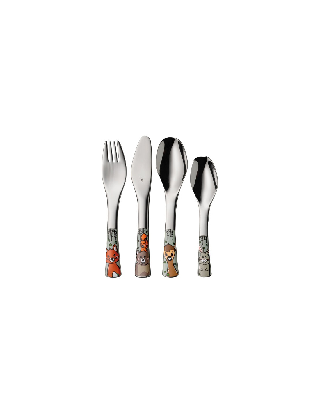 WMF 12.8611.6040 flatware set 4 pc(s) Multicolour, Stainless steel