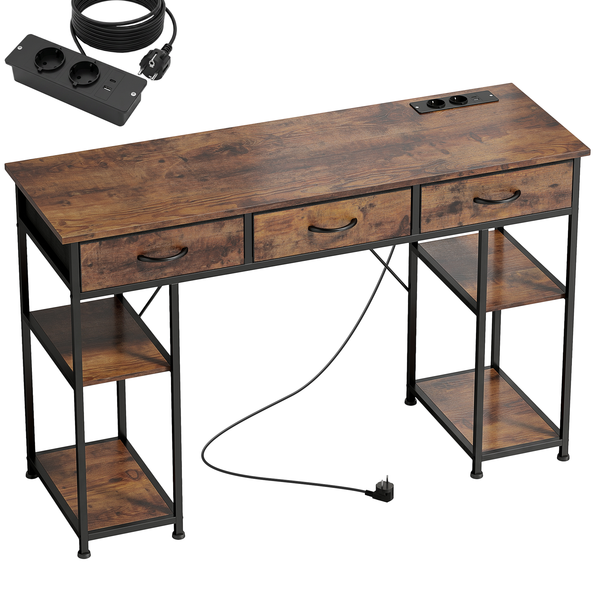 Bureau Avec Prises Intégrées