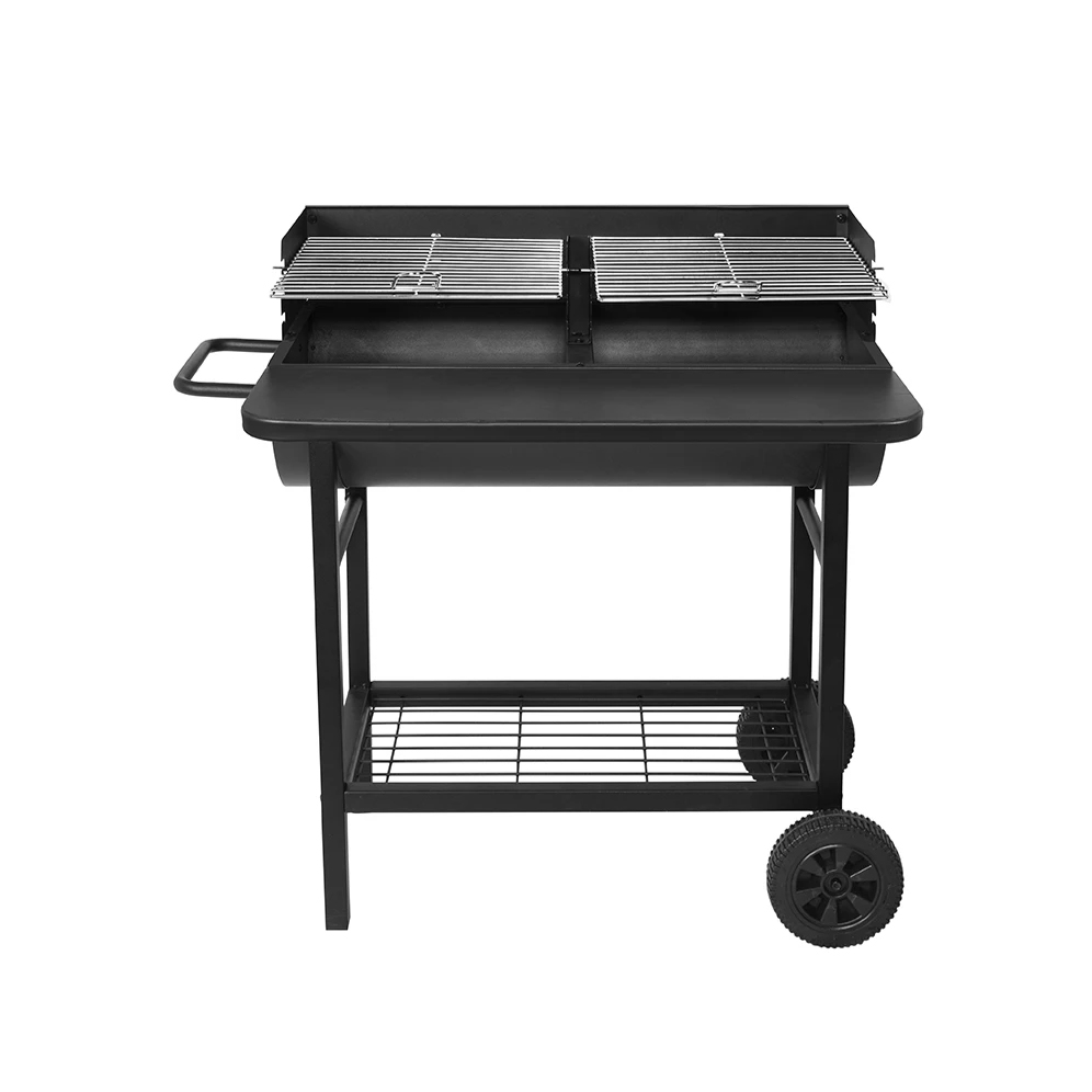 Barbecue A Carbonella 39,5x35,5cm Con Carrello - Alabama Red Deco RED DECO
