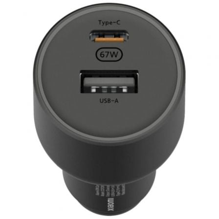 Xiaomi 67W Car Charger USB-A + Type-C, Auto Adapter, Schwarz - Bild 4