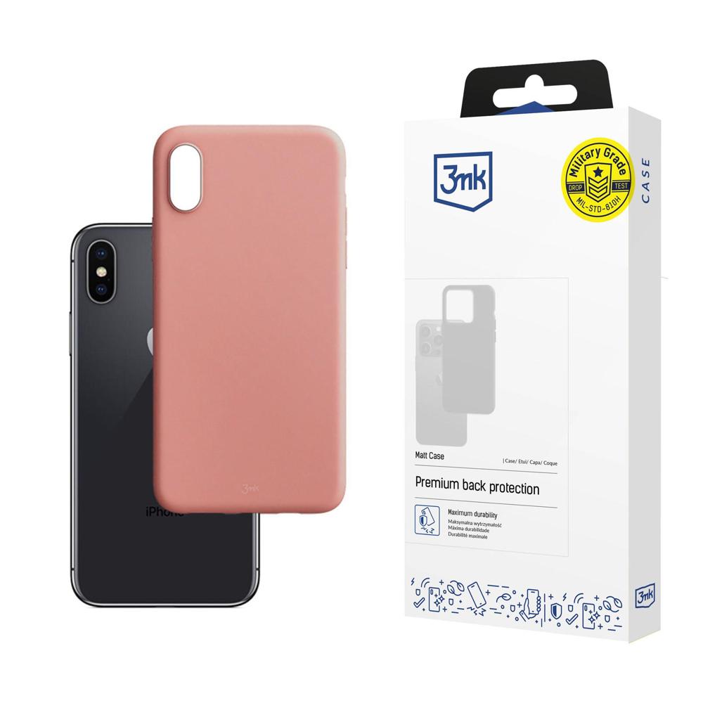 Oem Rosa Apple Iphone X/Xs - 3Mk Matt Case Lyche