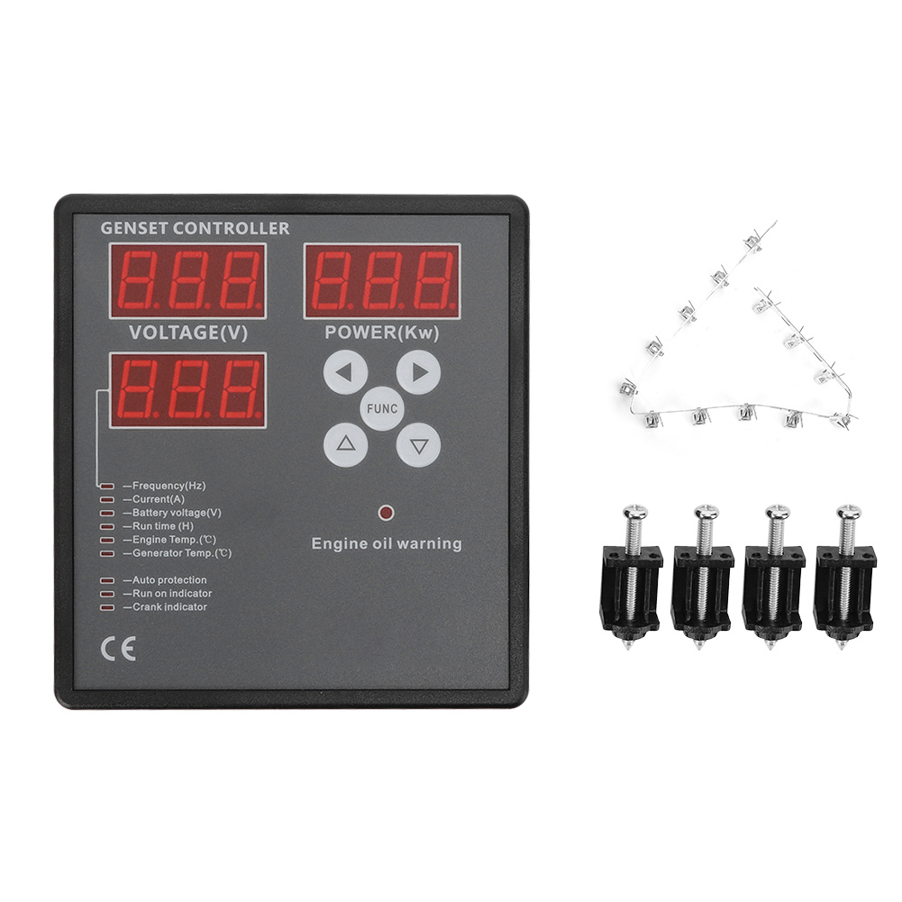 Module de contrôle générateur diesel SGC501, affichage LED 0,56" 3 écrans, interface TTL, panneau PC