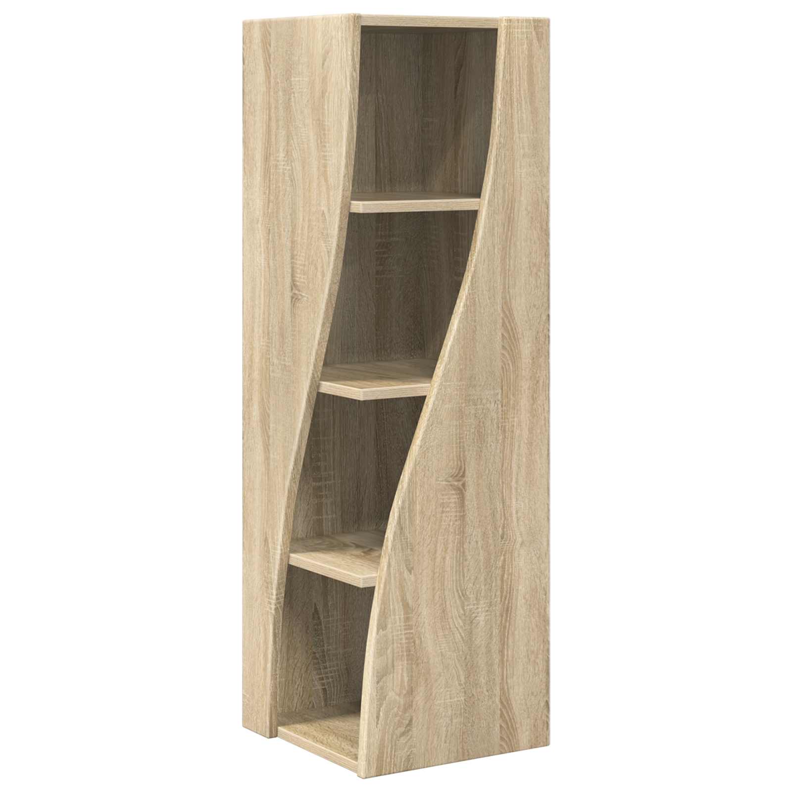Corner Cabinet Sonoma Oak 32x32x102cm Engineered Wood Vidaxl