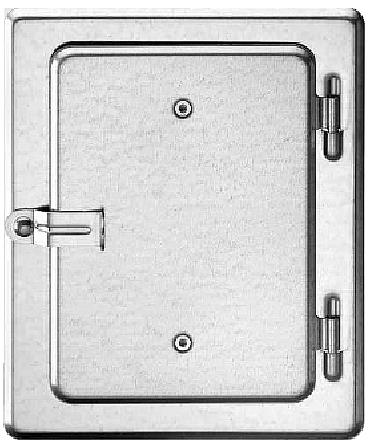 Firefix Silber Zubehör Kerzen + Kamin, Kamintür 14X20cm Verzinkt - Image 5