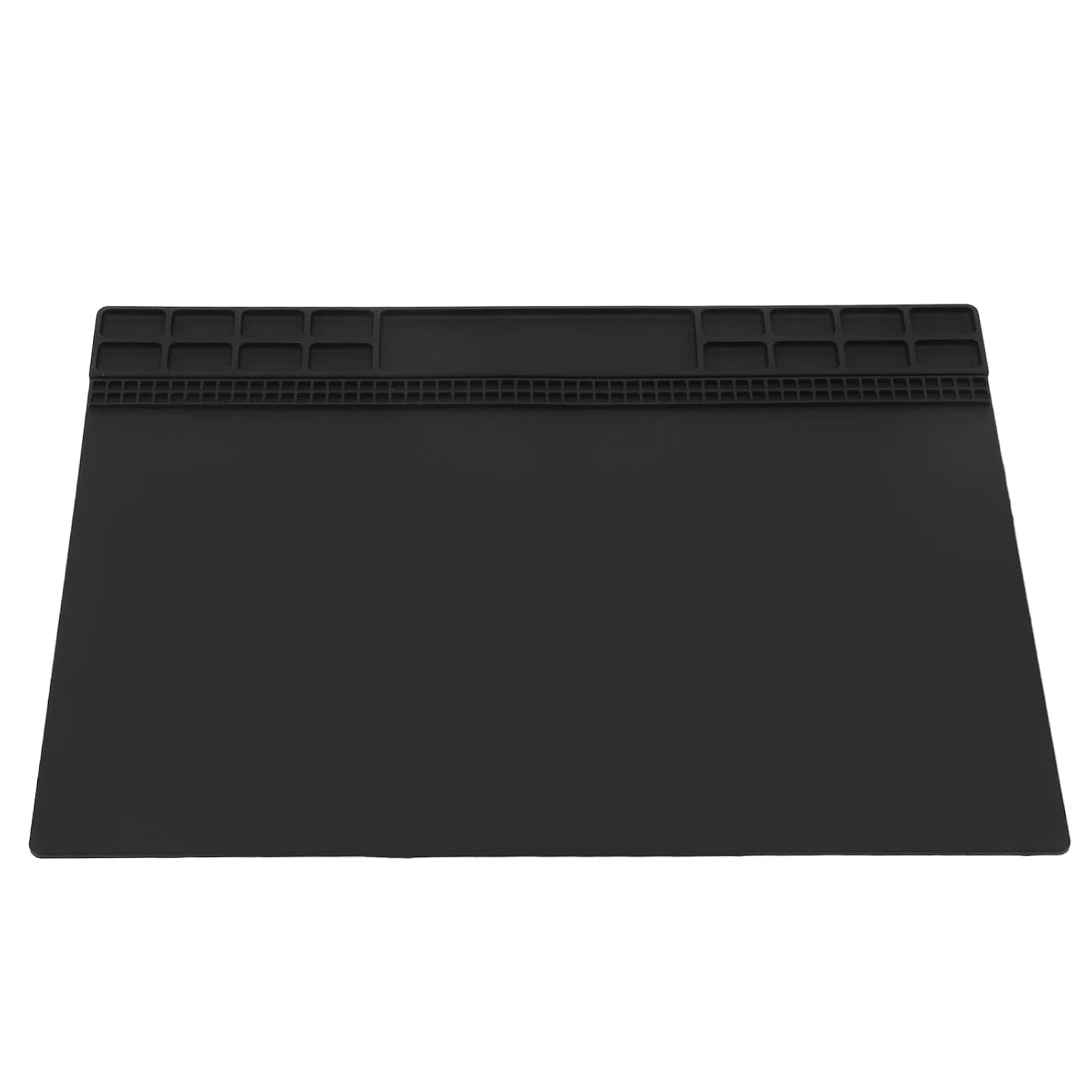 Tapis de maintenance en silicone résistant à la chaleur, antidérapant, noir