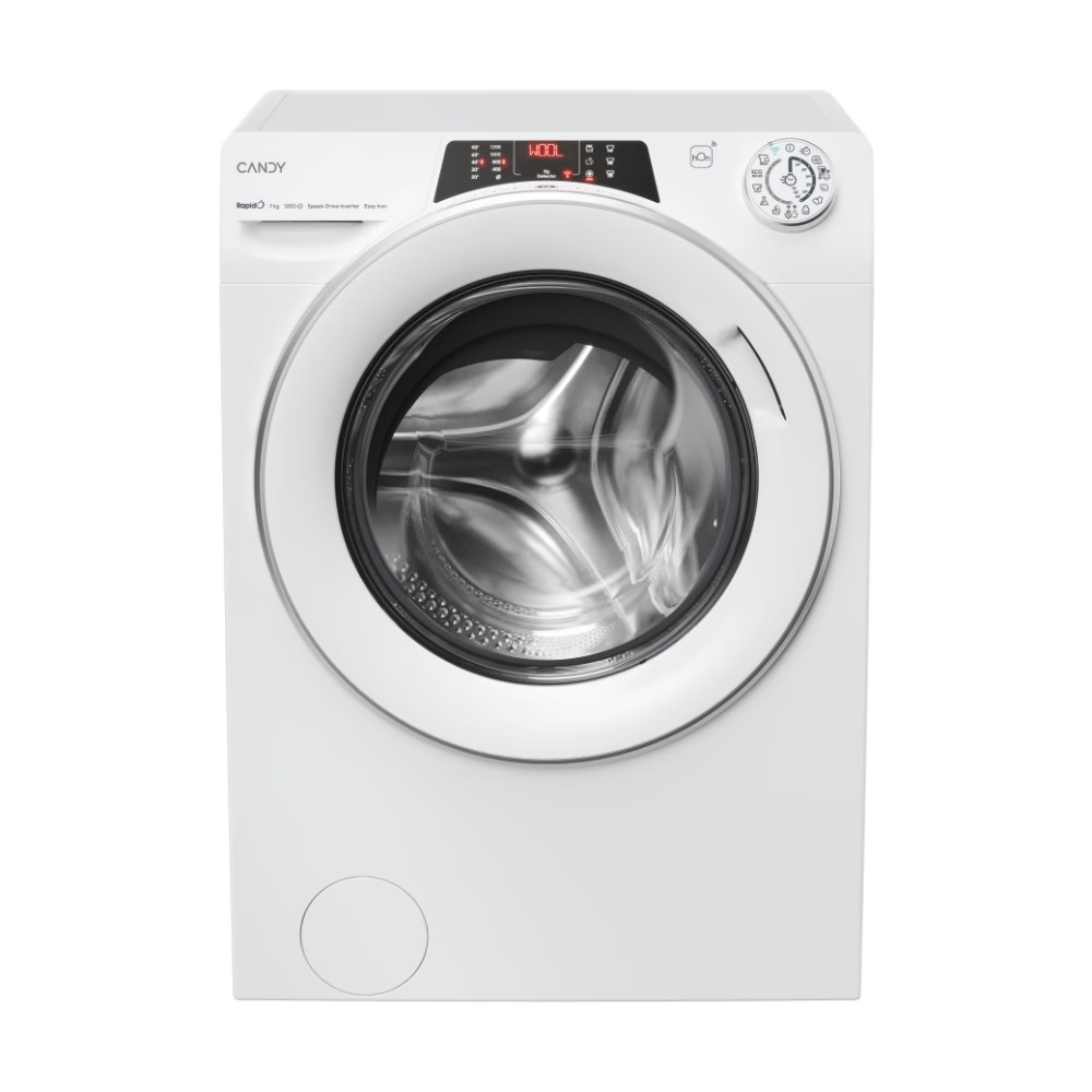 Lavatrice A Carico Frontale Candy Rapidó Ro41274dwmst/1-s 7 Kg Classe A 1200 Giri (a85xl60xp40) Funzione Vapore Wi-fi+ble