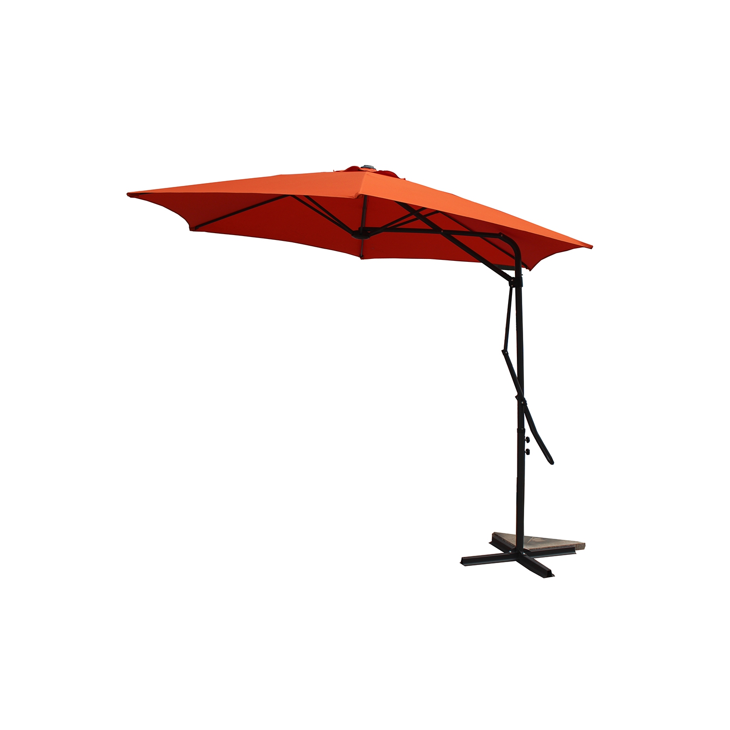 Concept-usine - Parasol Déporté Avec Ouverture Innovante Diamètre 3m