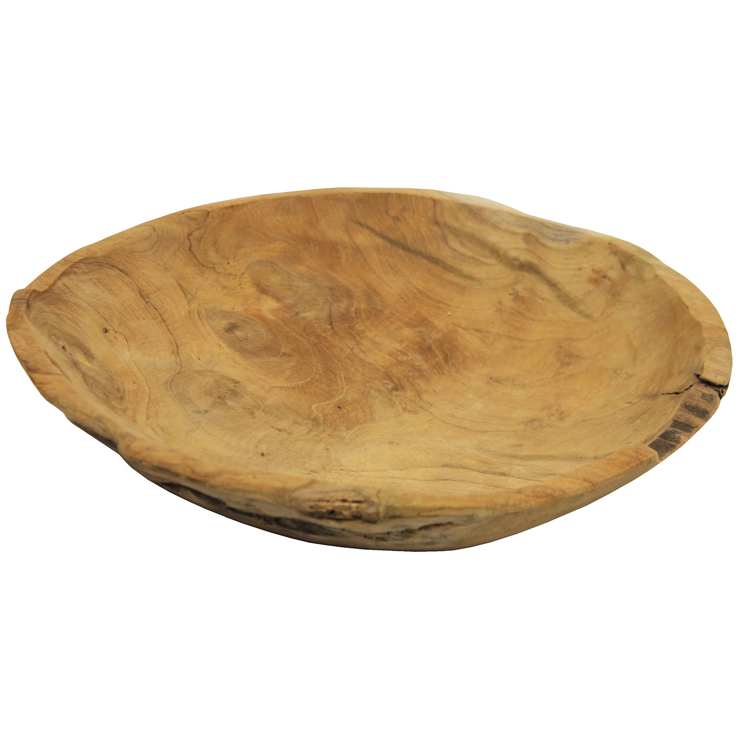 Multistore 2002 Mehrfarbig - Deko-Tablett Aus Teakholz, 35X30x4 Cm, Topfständer - Home Styling Collection