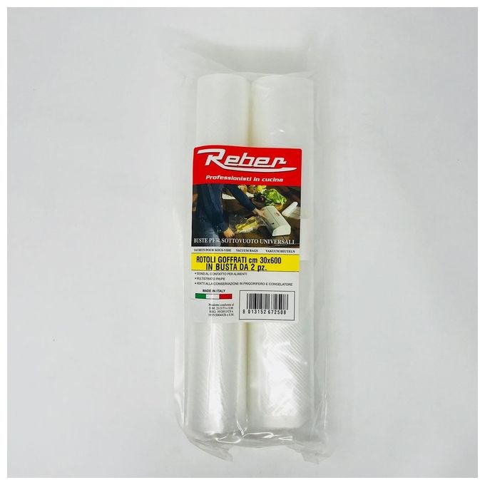 Reber Weiß Lebensmittelbeutel Mit 2 Rollen - Image 3
