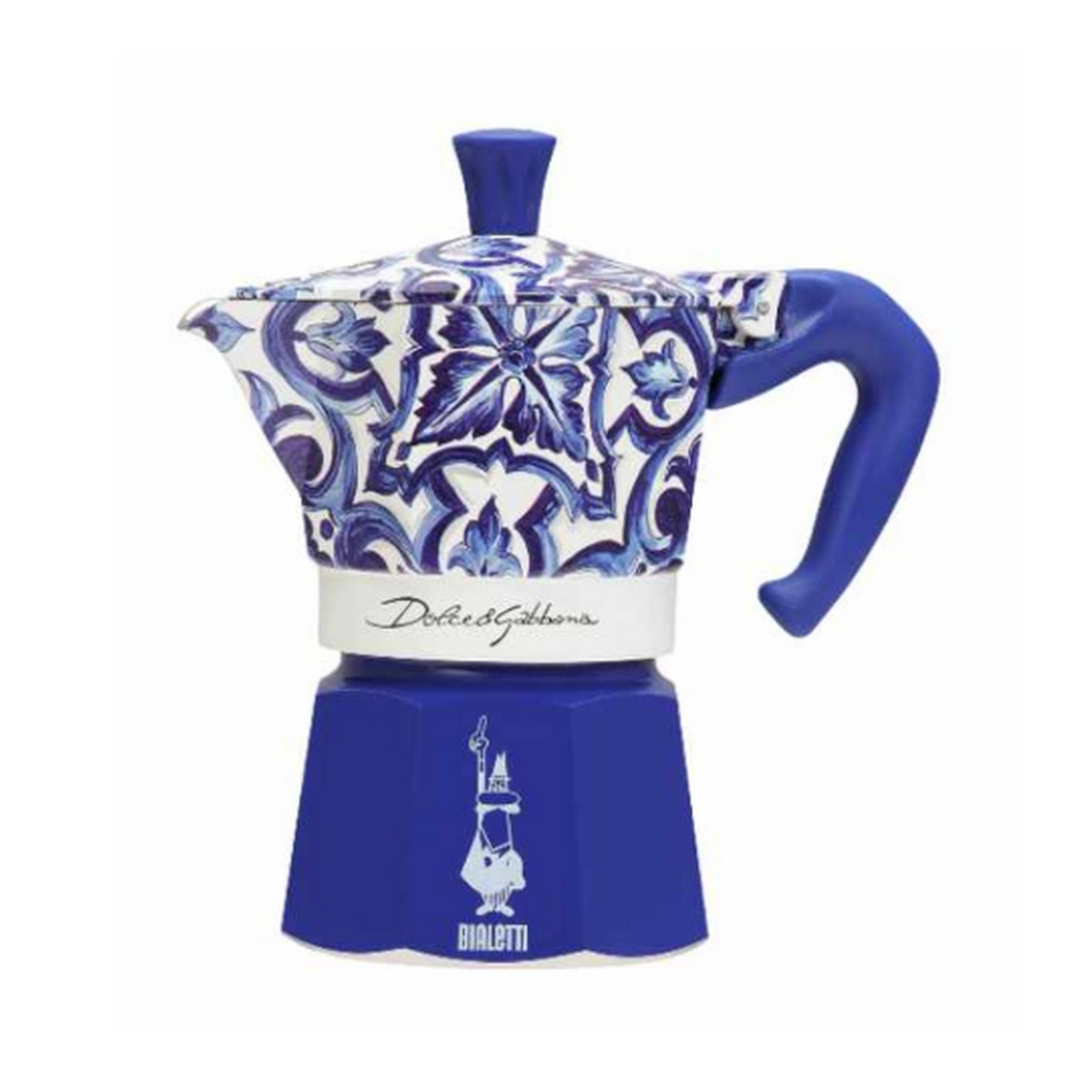 Bialetti Blau Italienische Kaffeemaschine Für 3 Tassen - 0005345