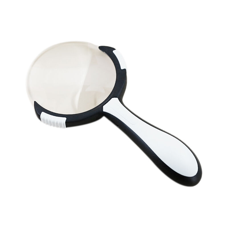 Loupe de poche 3x/10x à 10 LED réglables, poignée ergonomique, 150 g