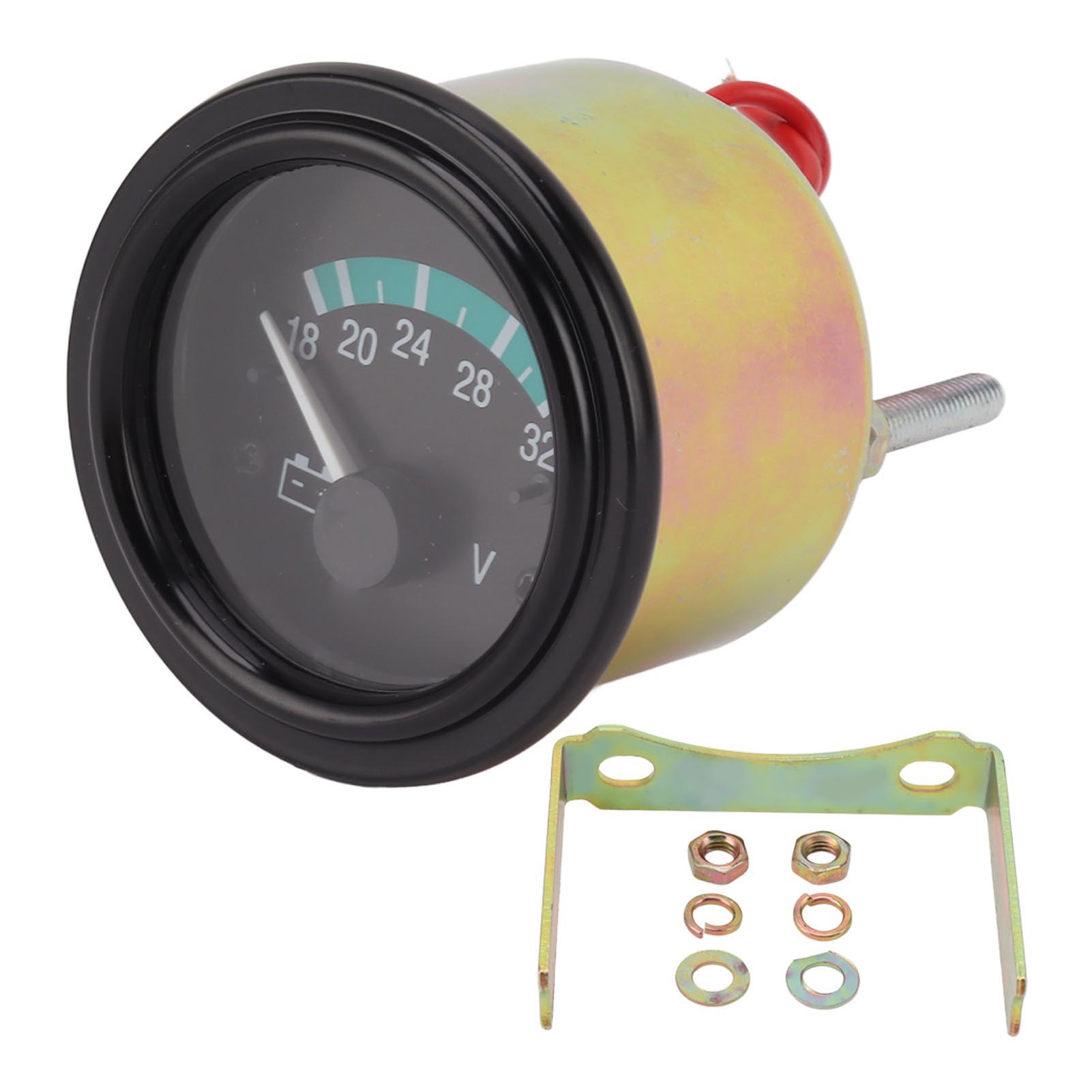 Voltmètre 24 V pour moteur diesel, bus, camion et tracteur, cuivre, 175 g